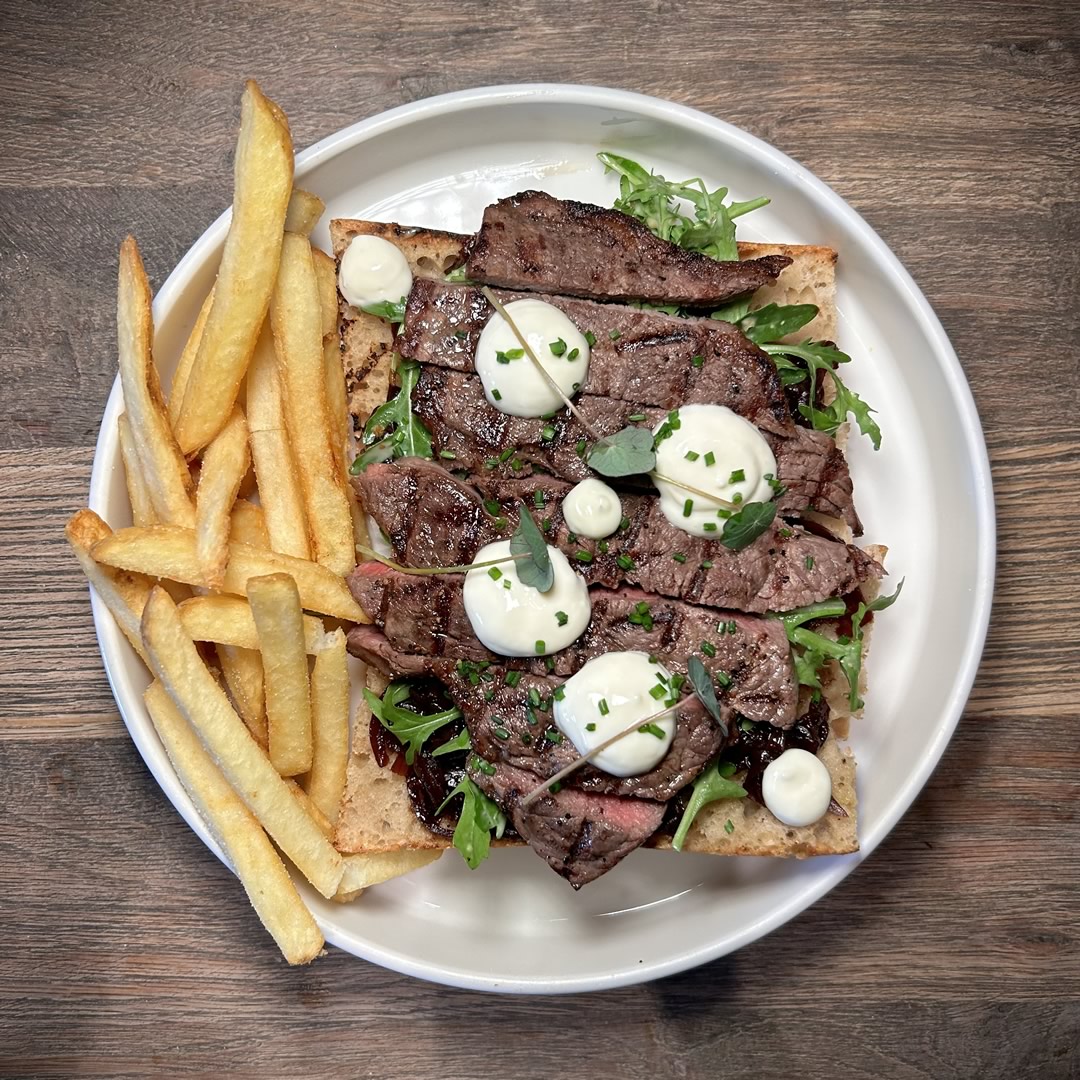 Anglers Steak Sandwich